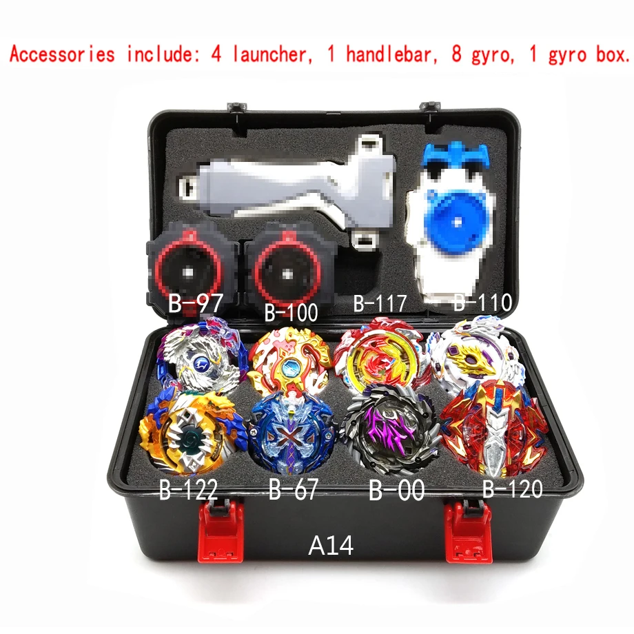 Beyblade Burst Bey Blade игрушка из металла Funsion Bayblade набор коробка для хранения с ручкой пусковая пластиковая коробка игрушки для детей