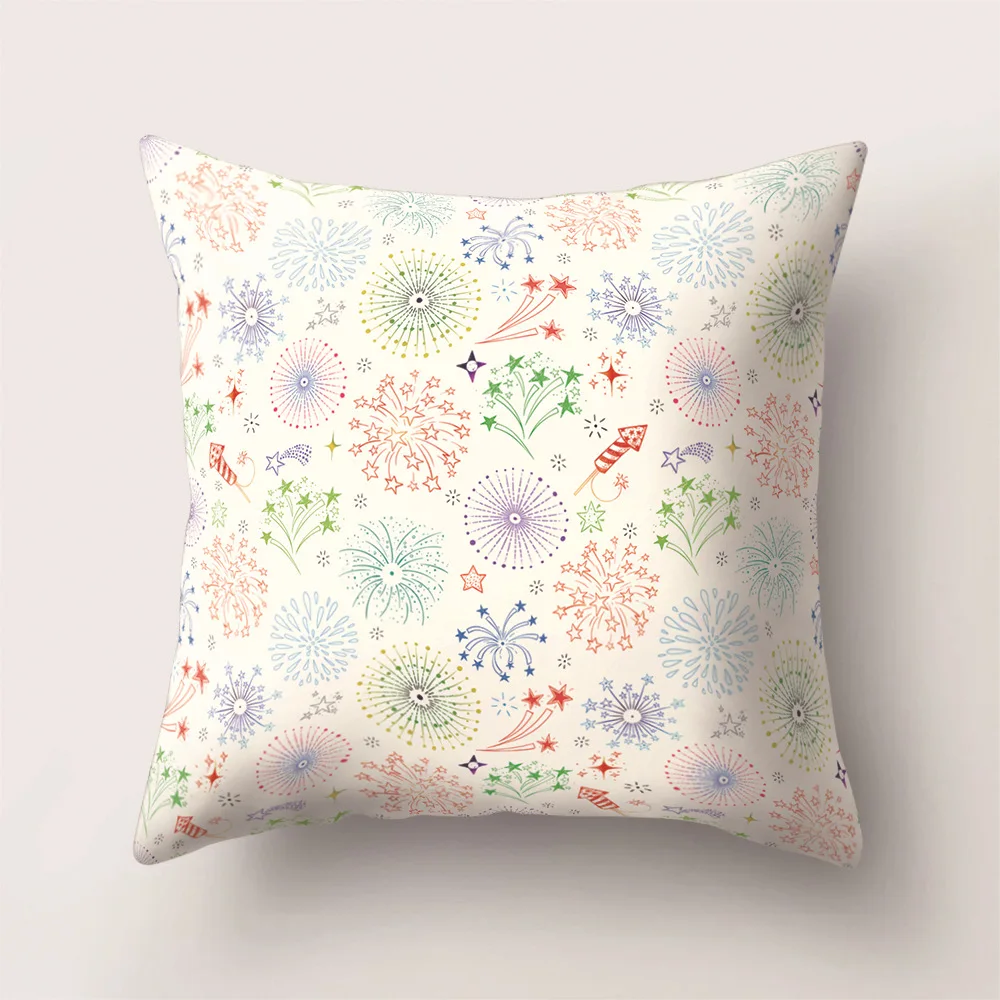 

Plant One Side Print Cushion Cover Polyester Decorative for Sofa Seat Soft Throw Pillow Case Cover 45x45cm Home Decor
