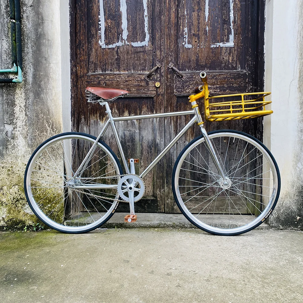 Винтажная велосипедная Рама с фиксированным креплением 46 см 52 велосипед в стиле
