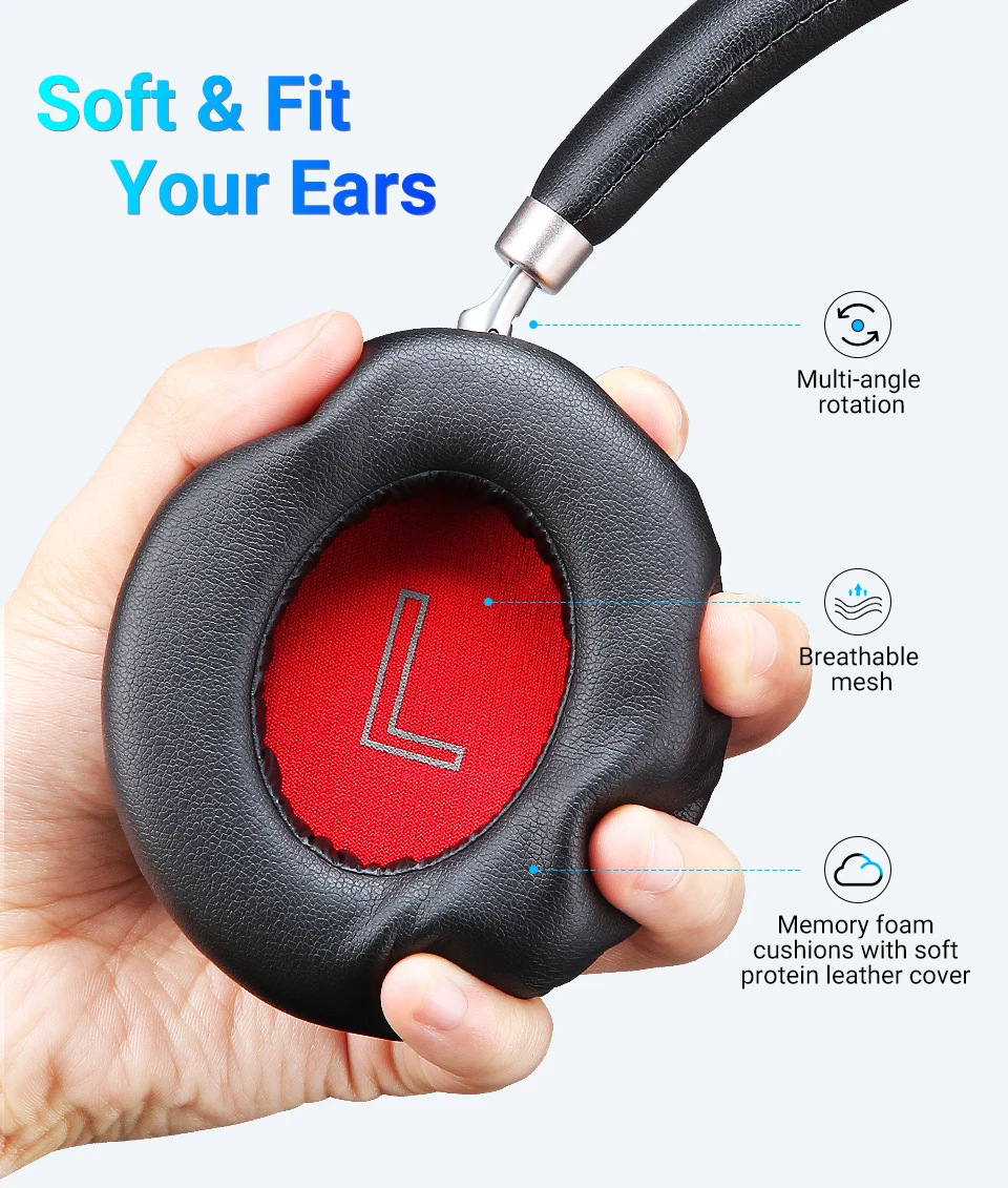 Langsdom наушники Bluetooth наушники игровые Накладные наушники Беспроводная гарнитура AptX низкие задержки стерео бас наушники для телефона ПК ТВ