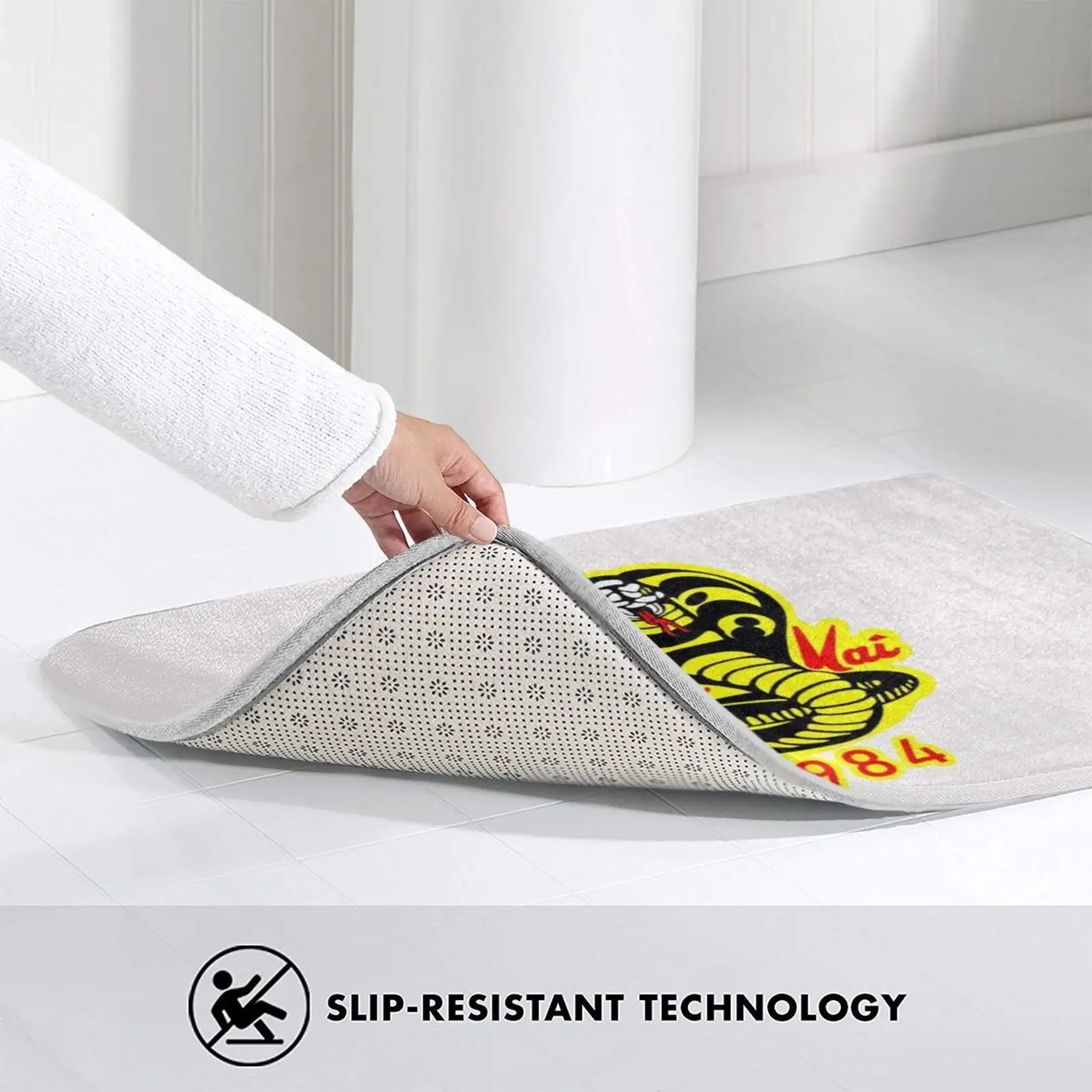 Коврик Kai 1984 нескользящий коврик для входной двери в спальню никогда не умирает