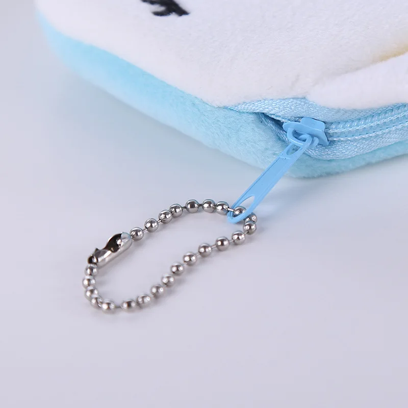 Плюшевые Кошельки для монет Детский кошелек хранения Женская милая детская