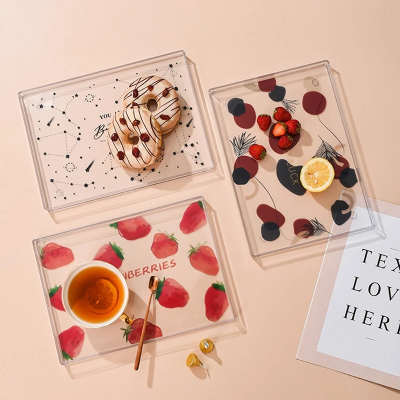 

Honeycomb Rectangle Tray Epoxy Resin Mold Serving Board Fruit Snack Plate Silicone Mould DIY Crafts Jewelry Holder Casting Tools