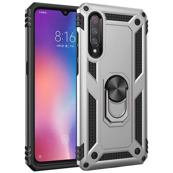 Sergeant anti-fall armor mobile phone shell car magnetic FOR:XiaoMi RadMi Note7 9 9SE ring bracket protective cover case | Мобильные