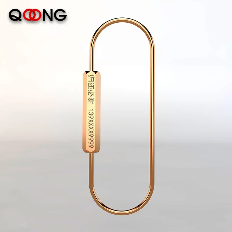 Латунный брелок с замком D для ключей золотистый кемпинга аксессуары T31|Брелоки| |