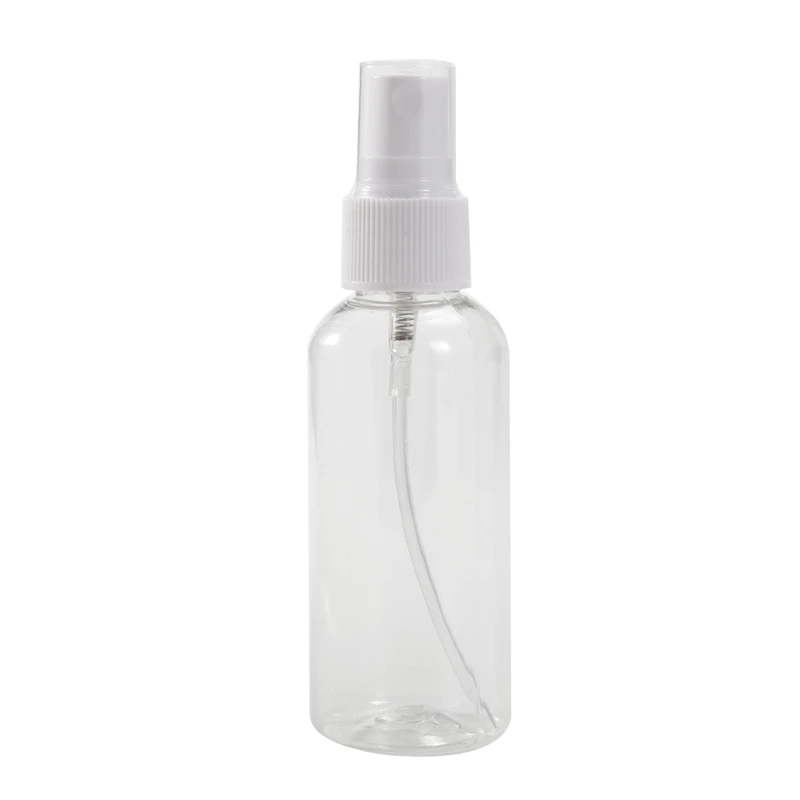 

25Pcs 60Ml Transparent Empty Spray Bottles Plastic Mini Refillable Bottle Cosmetic Perfume Mini Travel Container