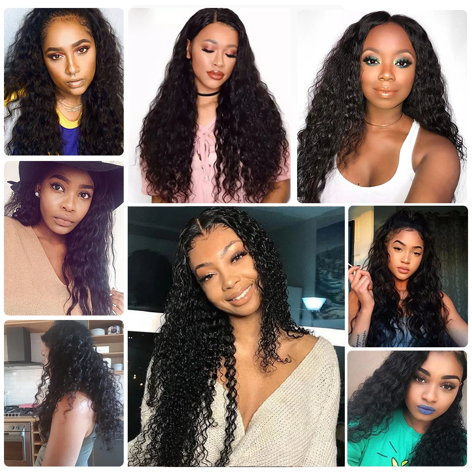 

4x4 Inch Water Lace Closure Remy Hair Natural Color Transparent Lace Closure 100% Human Hair Free Part Swiss Lace Closure