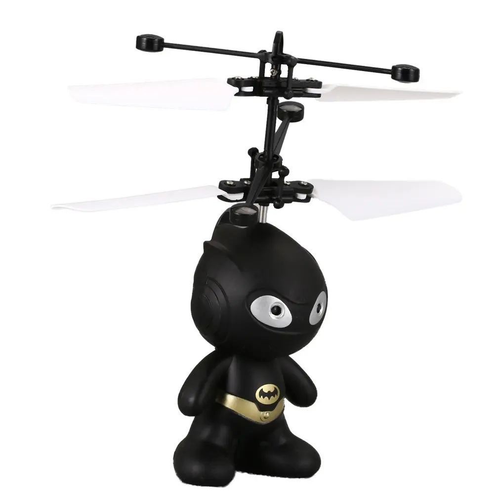 Rc Astronaut Aircraft Drone Airplane Remote Control Toy Flying Mini RC Infraed Induction Aircraft Flashing Light Toys for Kid