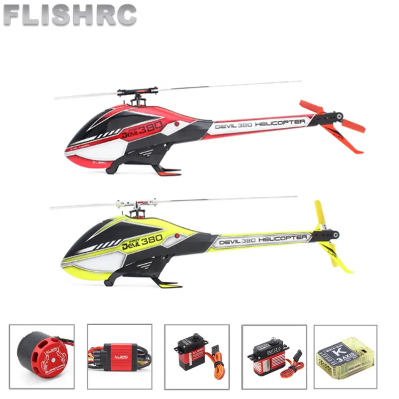 ALZRC Devil 380 FAST FBL Super Combo RC вертолет|Детали и аксессуары| |