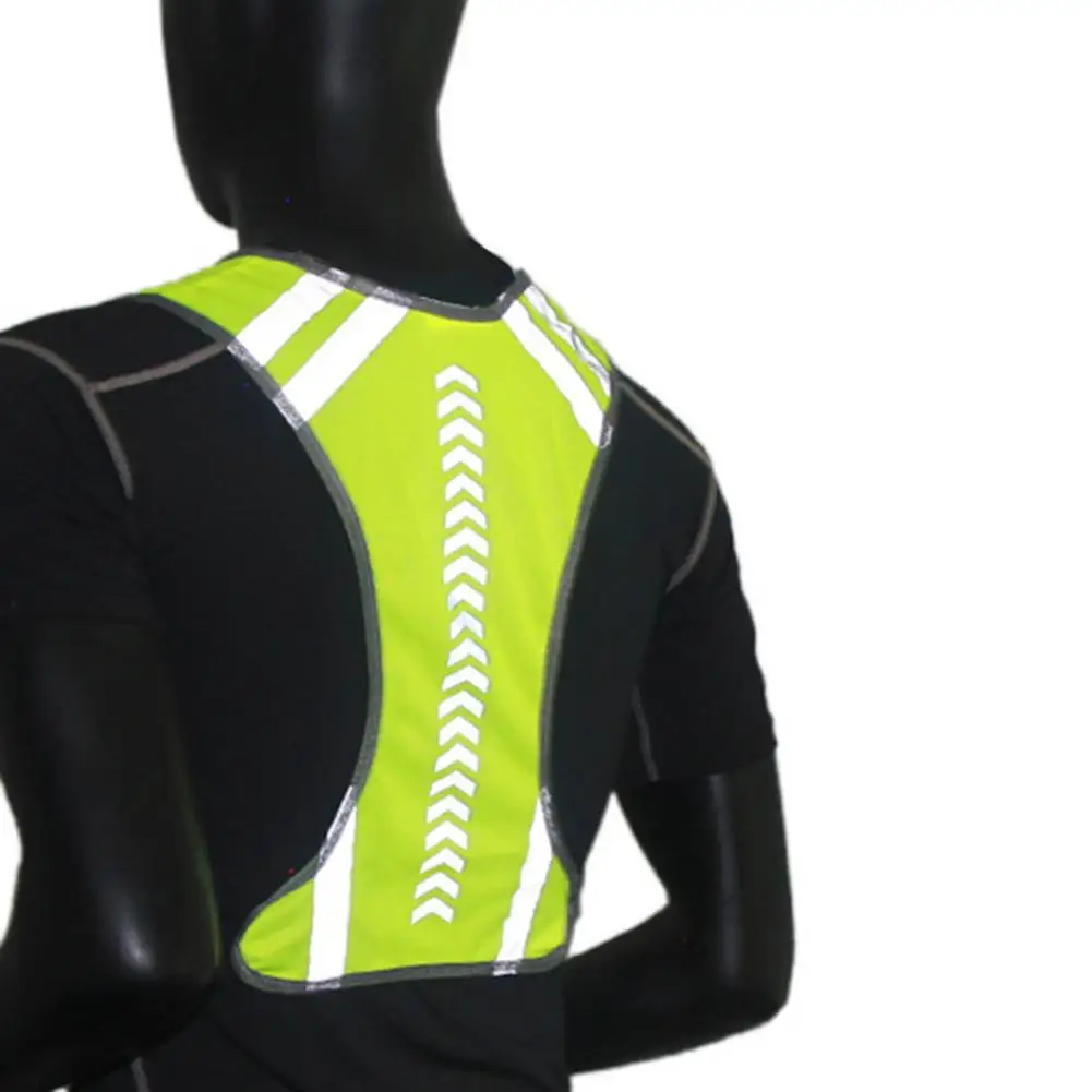 Светоотражающий жилет регулируемый светоотражающий для езды на велосипеде и