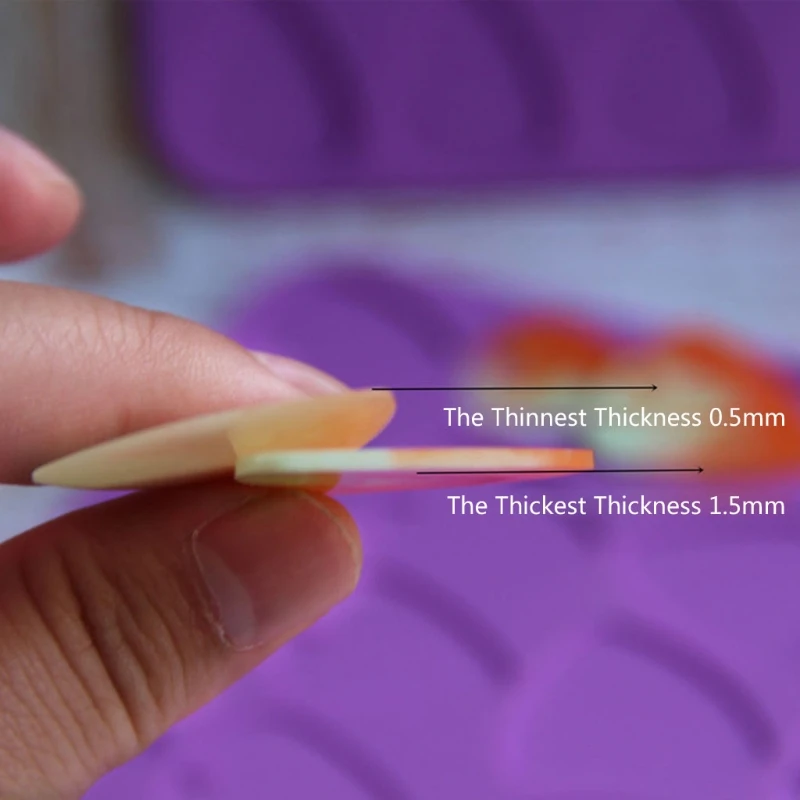 

Universal Guitar Picks Resin Mold Silicone Guitar Plectrums Resin Casting Mold 87HC