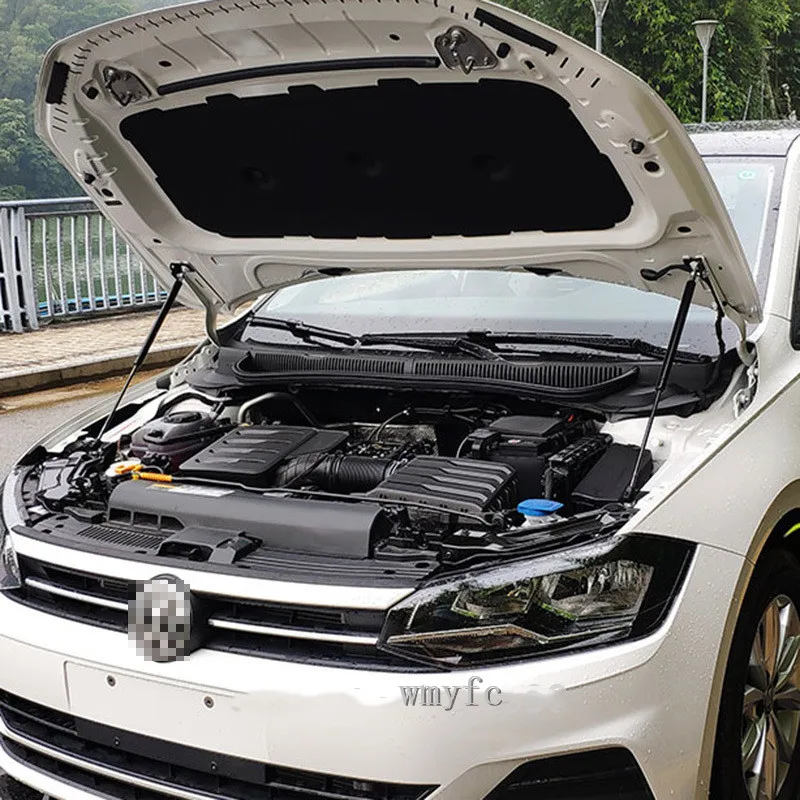 Для VW Polo AW MK6 ремонт капот газ пружинный амортизатор пневматическая распорка подъемника бары Поддержка Hraulic стержень авто-Стайлинг