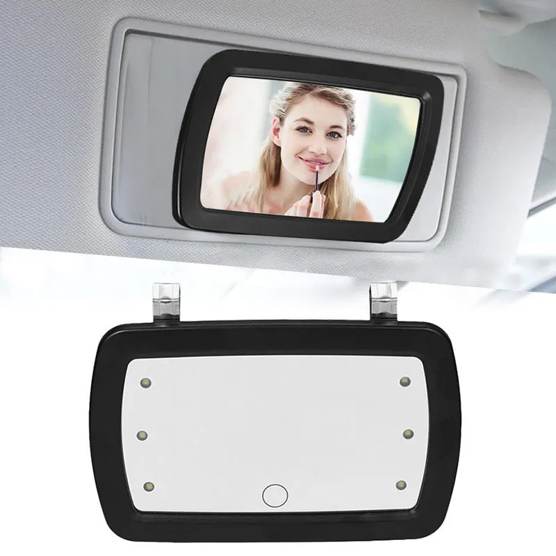 Автомобильный солнцезащитный козырек зеркало солнцезащитное косметическое с