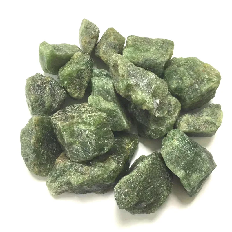 

2-5cm Natural Green Apatite Crystal Rough Raw Stone Rock Specimen From Madagascar Natural Raw Apatite Rough Stones