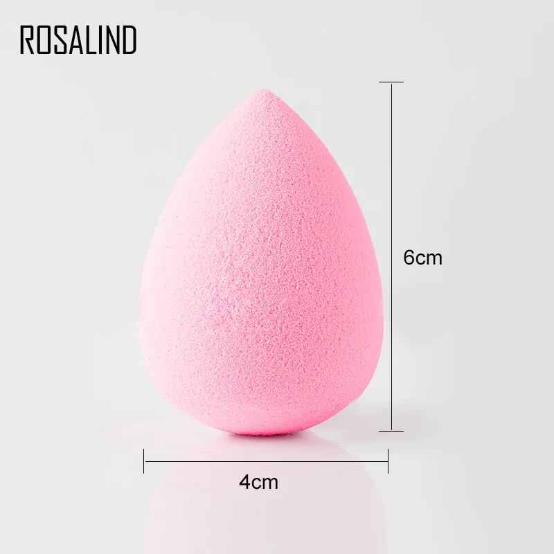 ROSALIND 1 шт. косметическая губка для макияжа основа уход за лицом 6 цветов