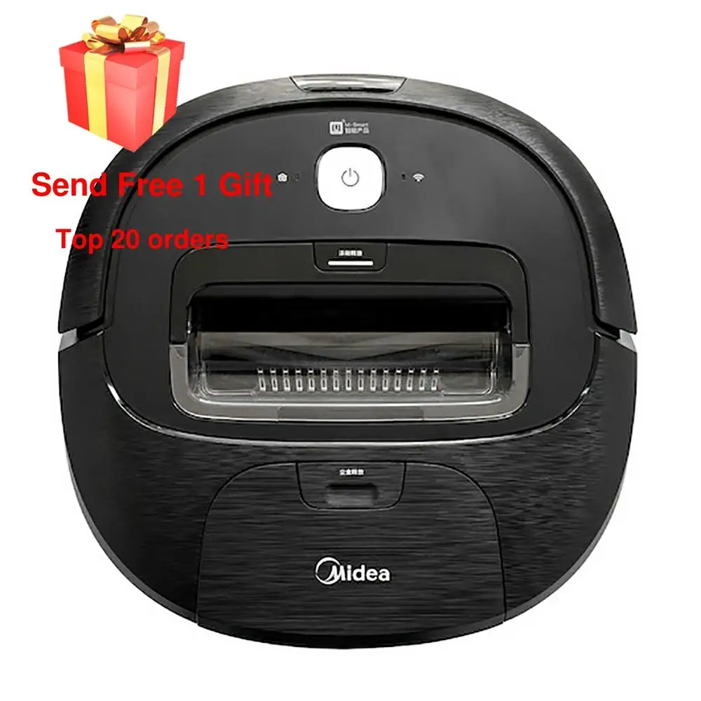online 2021 Mais Novo Midea Robô Aspirador De Pó Com Inteligência Navigator Limpeza Apartamentos Para Casa Ar Espanador Chão Mop Tapete Mais Limpo