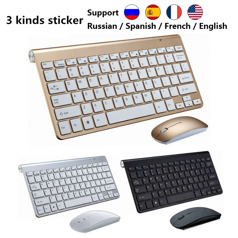 Беспроводная клавиатура RETROMAX с мышью для ПК/ноутбука/ТВ/ноутбука/планшета/ТВ-бокса/системы Android/IOS с USB-коннектором.