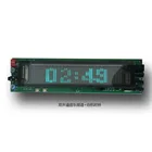VFD музыкальный спектр с часами DIY25, частотное деление, 17-уровневый светодиодный экран, усилитель, динамический модуль ритмисветильник