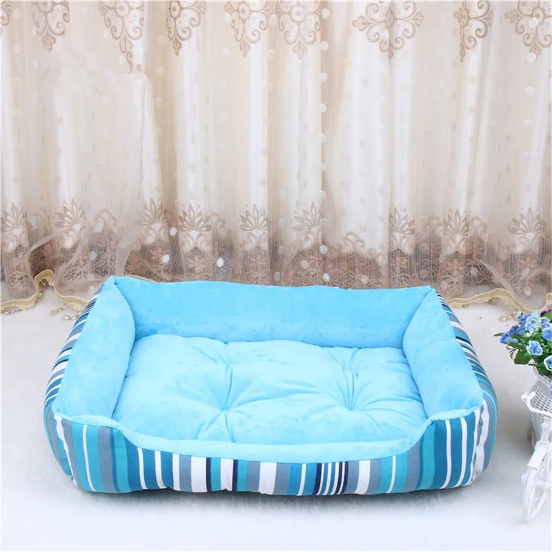 

Large Pet Cat Dog Bed Warm Cozy Dog House Soft Fleece Nest Dog Baskets House Mat Autumn Winter Waterproof Kennel