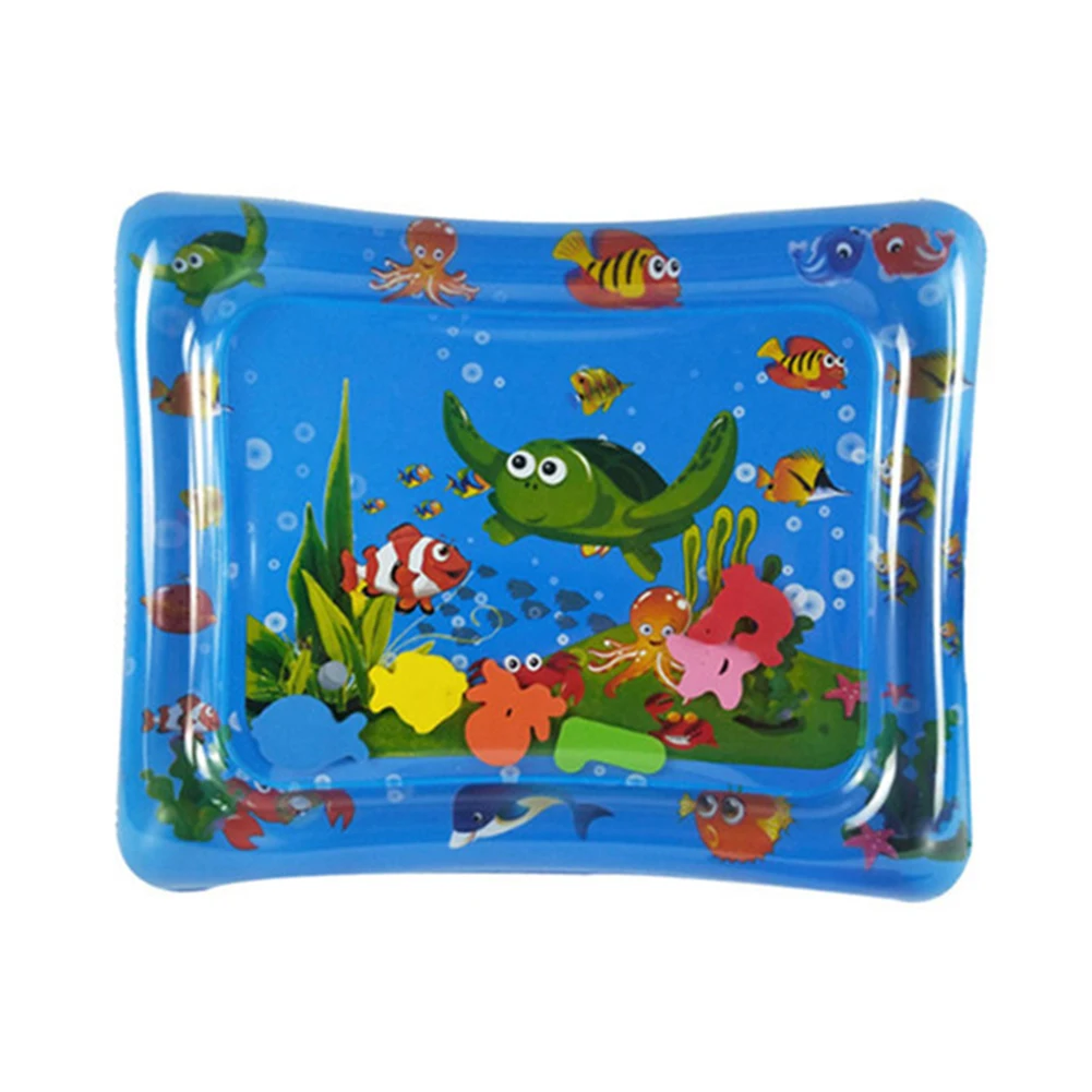 

Baby Inflatable Water Pad Infant Mat Toys Toddlers Activity Play Center Boy Girl Growth Brain Development Toy For 3-12 Month