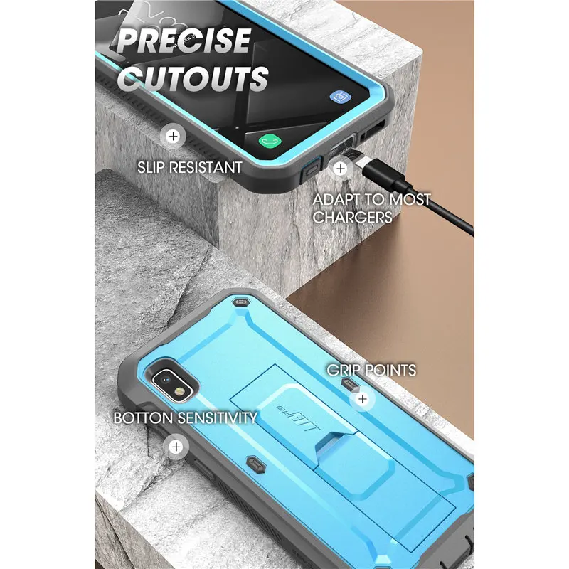 for samsung galaxy a10e case 2019 supcase ub pro full body rugged holster case with built in screen protector kickstand free global shipping