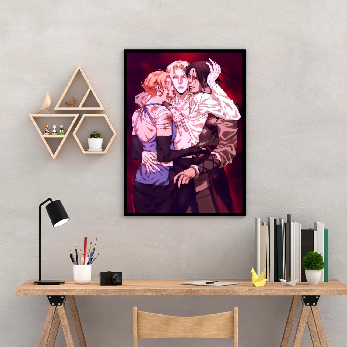 

Плакат Castlevania для видеоигр, Художественная печать, Картина на холсте, настенные картины, гостиная, домашний декор (без рамки)