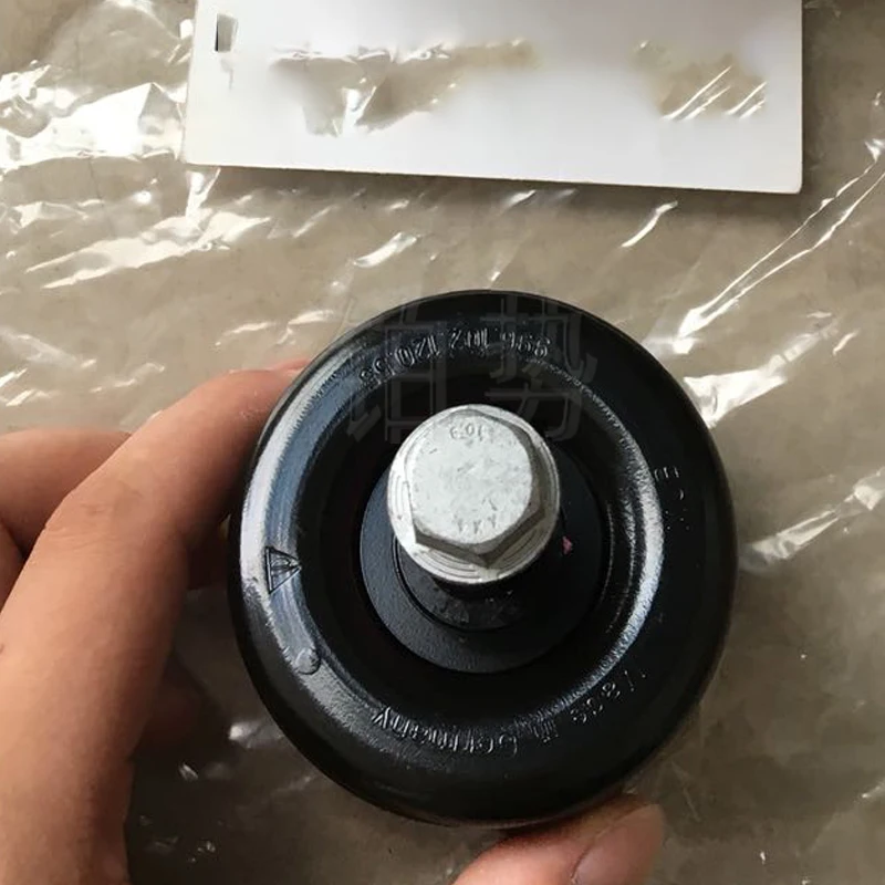 

Car Engine belt tensioner roller assembly 2004-2008Por sch eBo xst er9 11C arr eraC aym an Belt idler Belt transition wheel