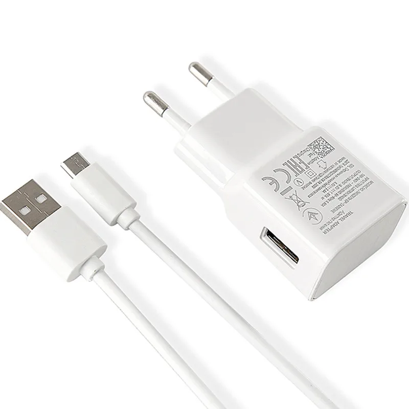 

For Feel 2 A51 A50 A70 A20 A91 S8 S9 A71 A10 A11 A01 A5 2017 Phone charger Adaptive fast Charging EU USB Charge Cable