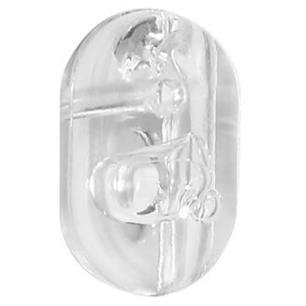 100 PCS T Type Fishing Carp Pearl Cross Transparent Plastic Pierced Turn The Ring Beads Bead Accessories | Спорт и развлечения