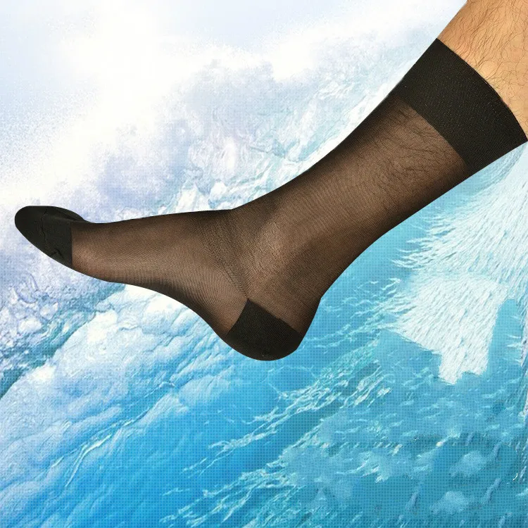 Носки без пятки мужские носки деловые платья чулки прозрачные экзотические