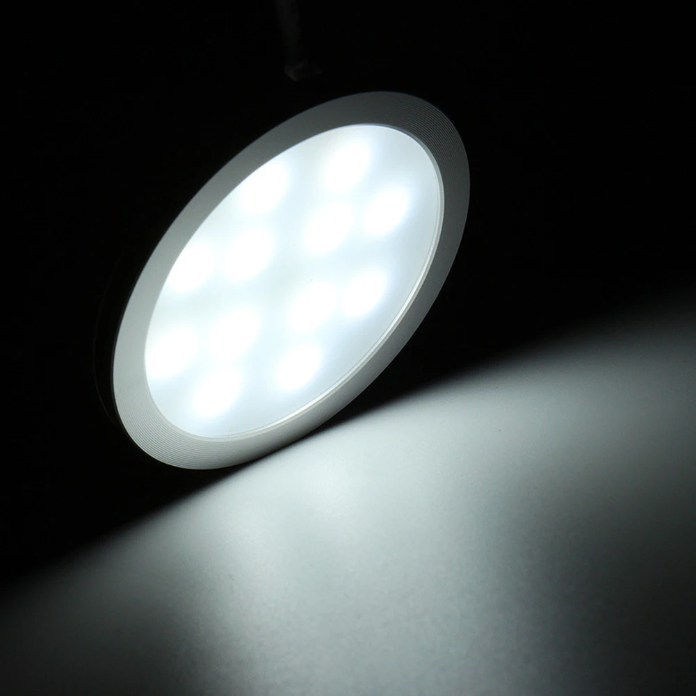 

Wireless Remote Control Closet 2W 12V Marine Roof Recessed Down RV Car Interior LED Ceiling Light Boat Dome Aluminium Alloy RGB