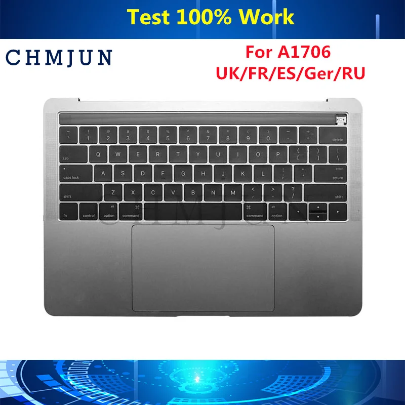 Оригинальные чехлы A1706 с подставкой для рук 13 дюймов Macbook Pro Retina UK RU Ger FR ES AR Azerty Keyboard