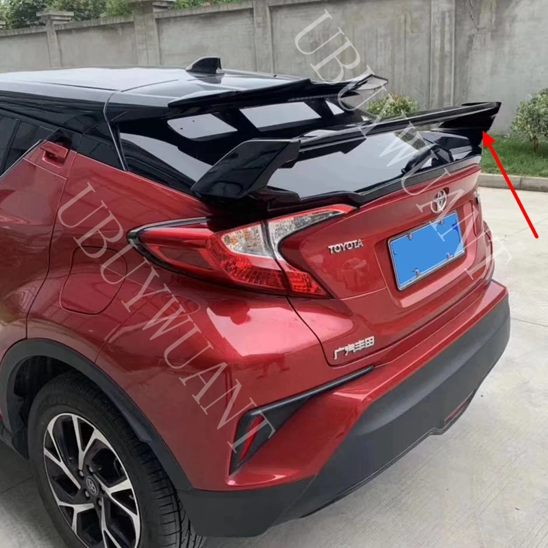 Стайлинга автомобилей Высокое качество ABS Пластик Неокрашенный задний спойлер
