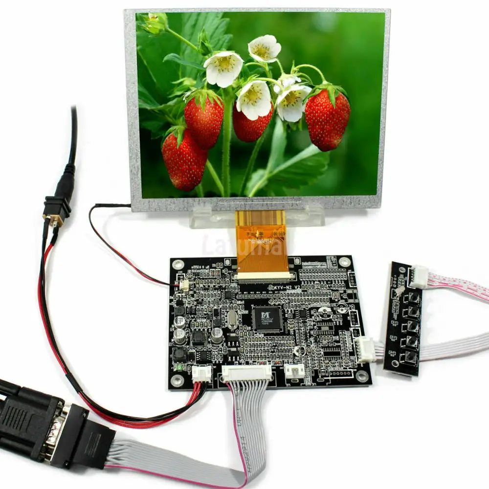 Latumab 7 дюймов KYV N2 V2 A070SN02 800x600 ЖК дисплей Экран Дисплей с VGA плата