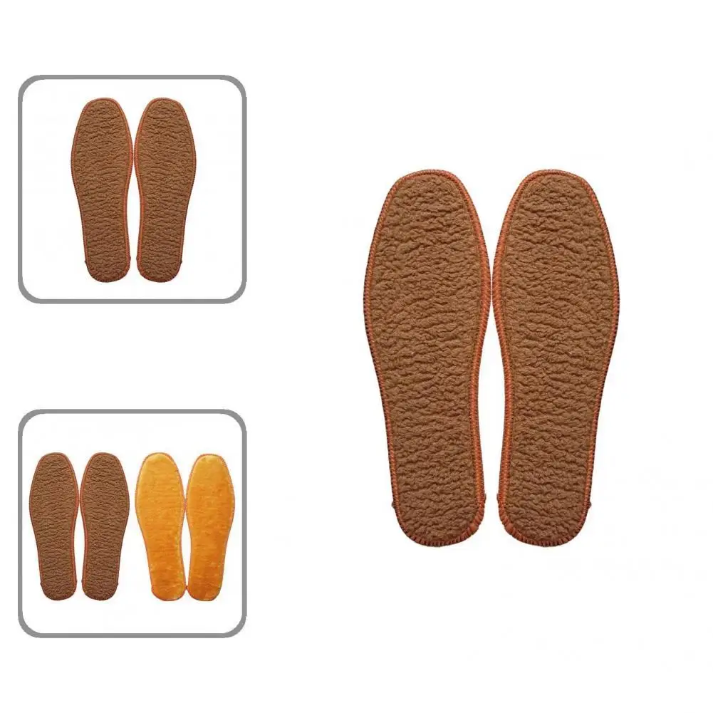 

Durable 11 Sizes Comfortable Thick Unisex Warm Insoles for Daily Use