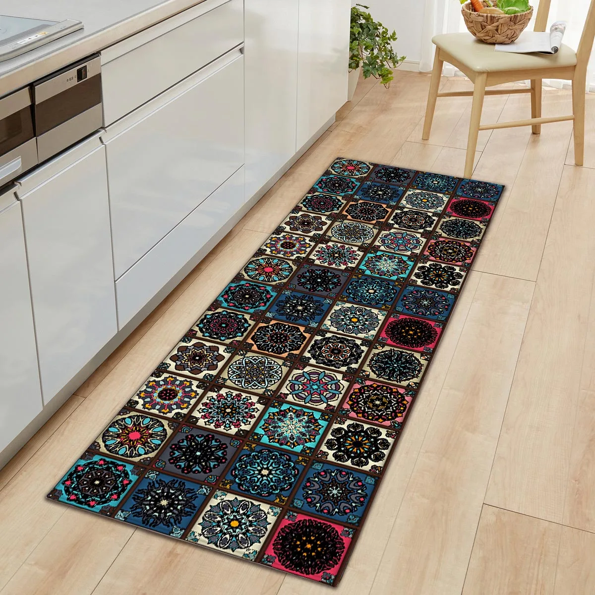 bohemia kitchen mat carpet doormat flannel anti slip entrance door mat soft rugs mats for living room bedroom bathroom free global shipping