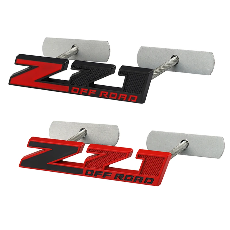 Car Sticker Emblem Front Hood Grille Badge Decals for Chevrolet Silverado Chevy Colorado Z71 OFF ROAD SIERRA 4X4 GMC styling | Автомобили
