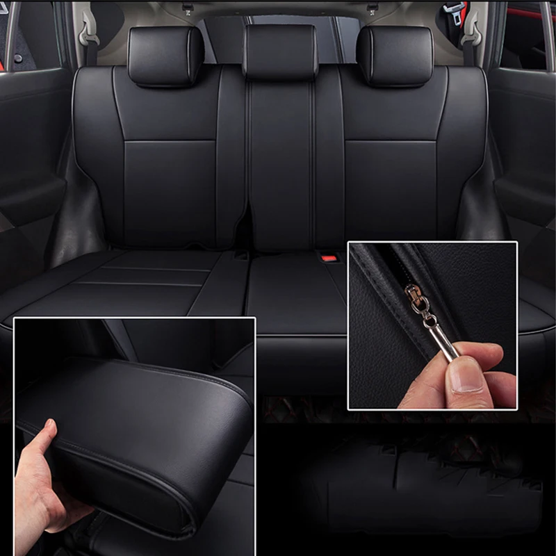 

Luxury custom Car seat covers for Toyota Select rav4 2013 2014 2015 2016 2017 2018 2019 seat protection Auto Accessories Styling