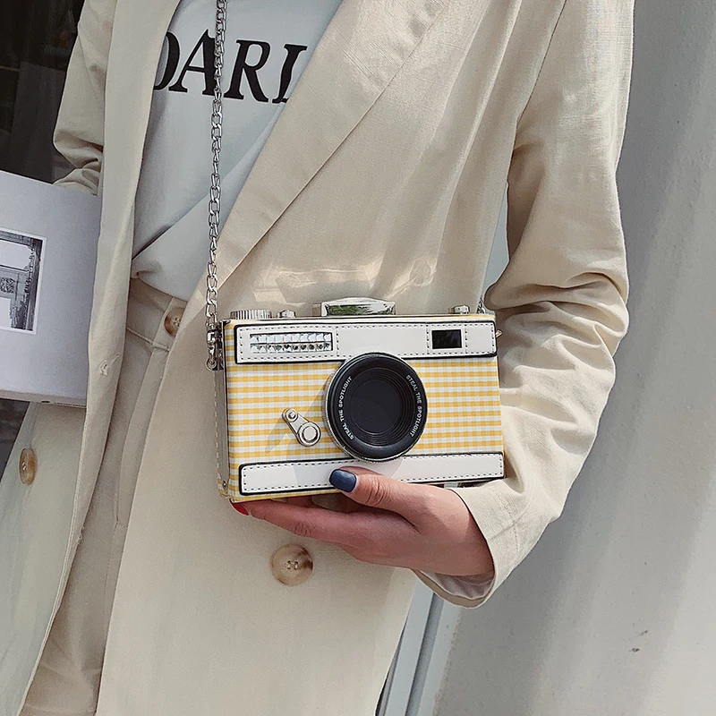 Индивидуальный дизайн женская сумка-клатч в форме камеры мини сумка-мессенджер