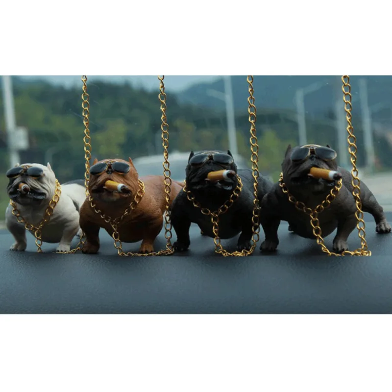 Bully Pitbull украшение интерьера автомобиля приборной панели модные Забавные