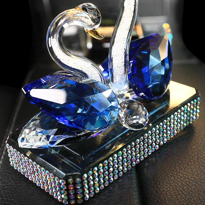 Автомобильные Духи кристалл лебедь автомобильное сиденье духи и украшения