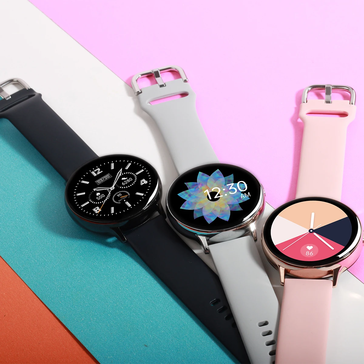 

Smart watch GW32, 1.28 inch round screen, temperature monitoring, heart rate, sports activities, waterproof IP68, for adult