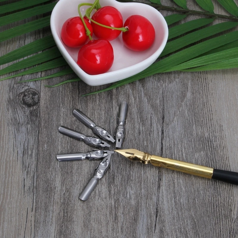 Набор наконечников для каллиграфии Dip Pen набор письма античный элегантный