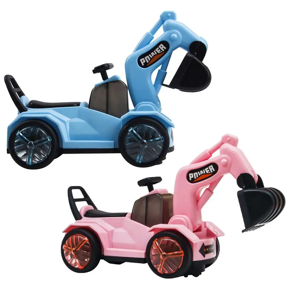 

Детский экскаватор игрушечный музыкальный светящийся инженерный автомобиль игрушечный электрический автомобиль для девочек и мальчиков ...