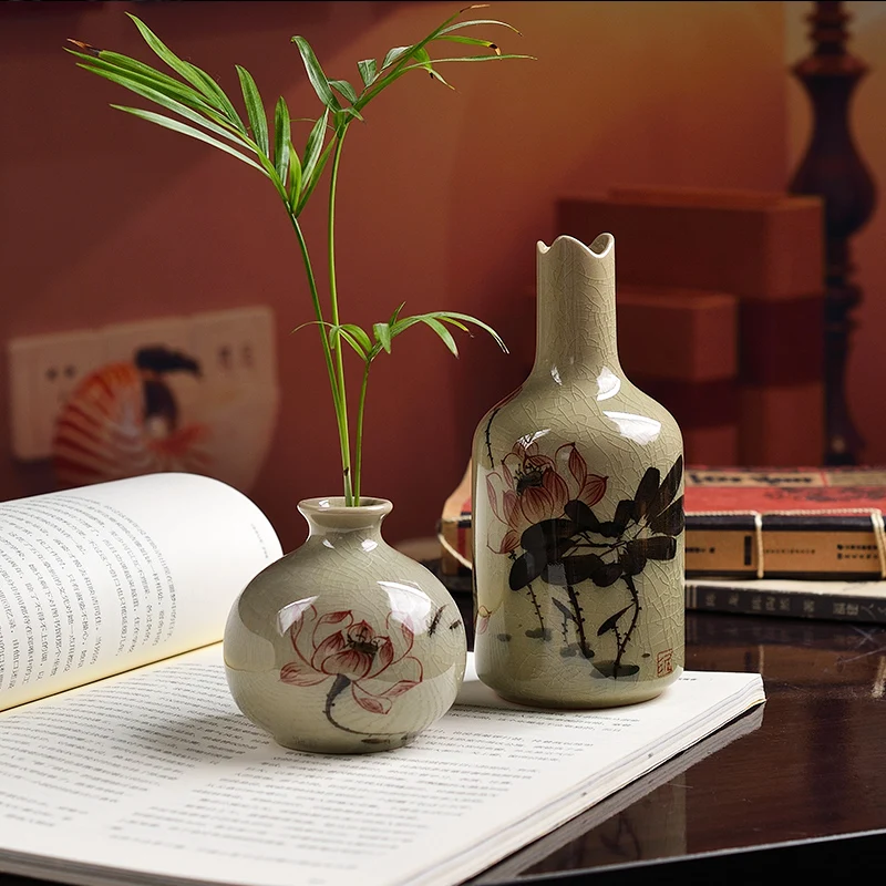 Китайский керамический маленький цветочный контейнер иллюстрация гидропонная