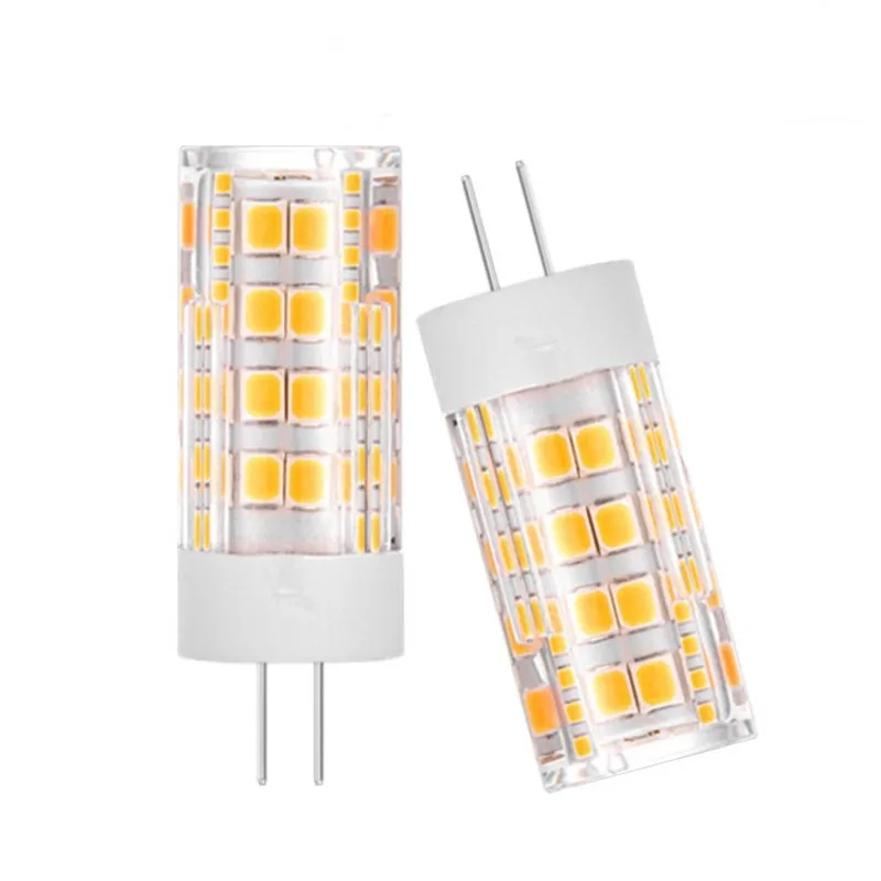 

G4 straight pin corn Lamp 220V SMD2835 3W 5W 7W 9W Ceramic Led Bulb Replace 30W 40W 60W 80 Halogen Light For Chandelier