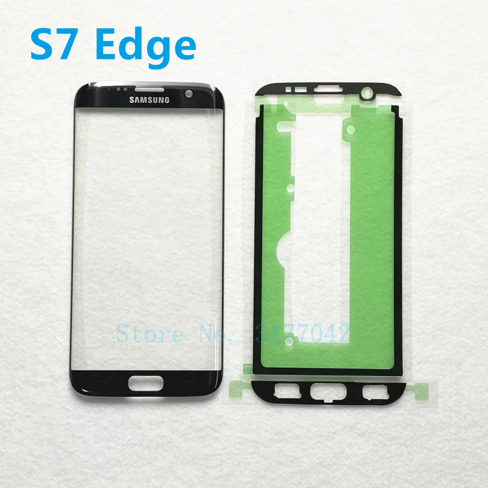 Сменная панель сенсорного экрана для Samsung Galaxy S7 G930 G930F Edge G935 G935F переднее стекло