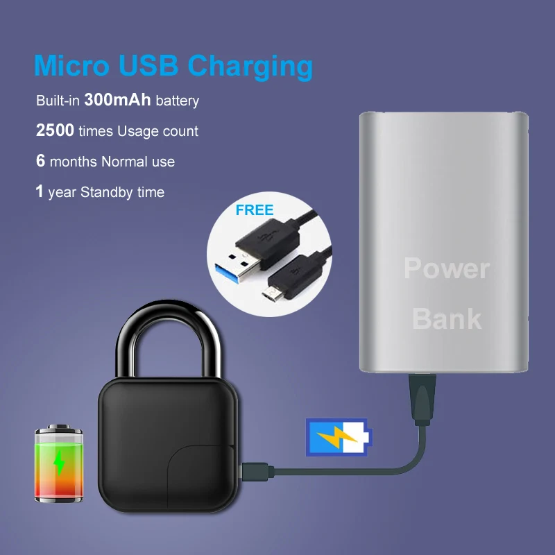 Дверной замок Tuya для умного дома с функцией распознавания отпечатков пальцев