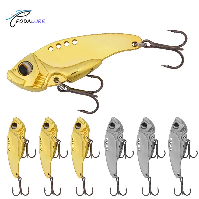 

VIB Metal Lures Vibration Hardbaits Blade for Bass Perch Pike Fishing Accessories 5g 8g 13g