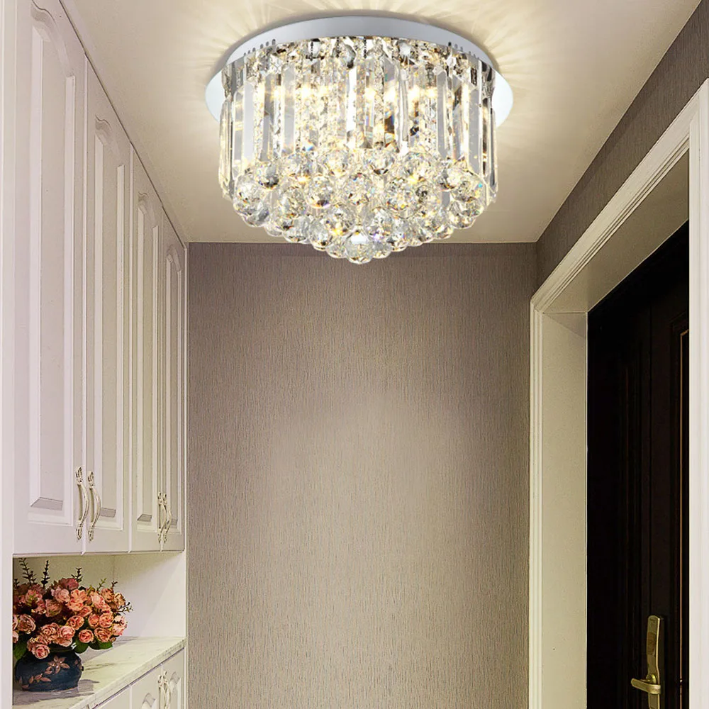 Современный светодиодный подвесной светильник круглая Роскошная элегантная